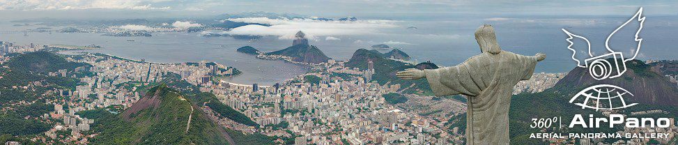 Christ the Redeemer Statue, Rio de Janeiro, Brazil (© AirPano.com)