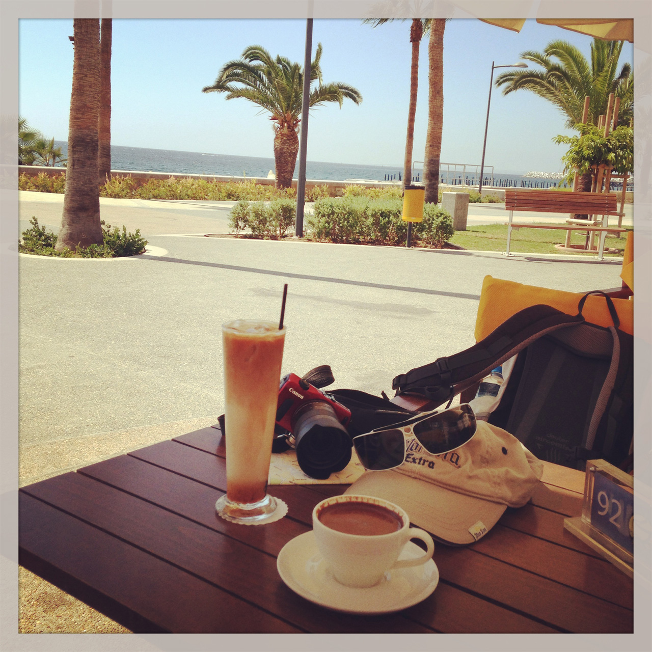 Kaffeepause in Limassol