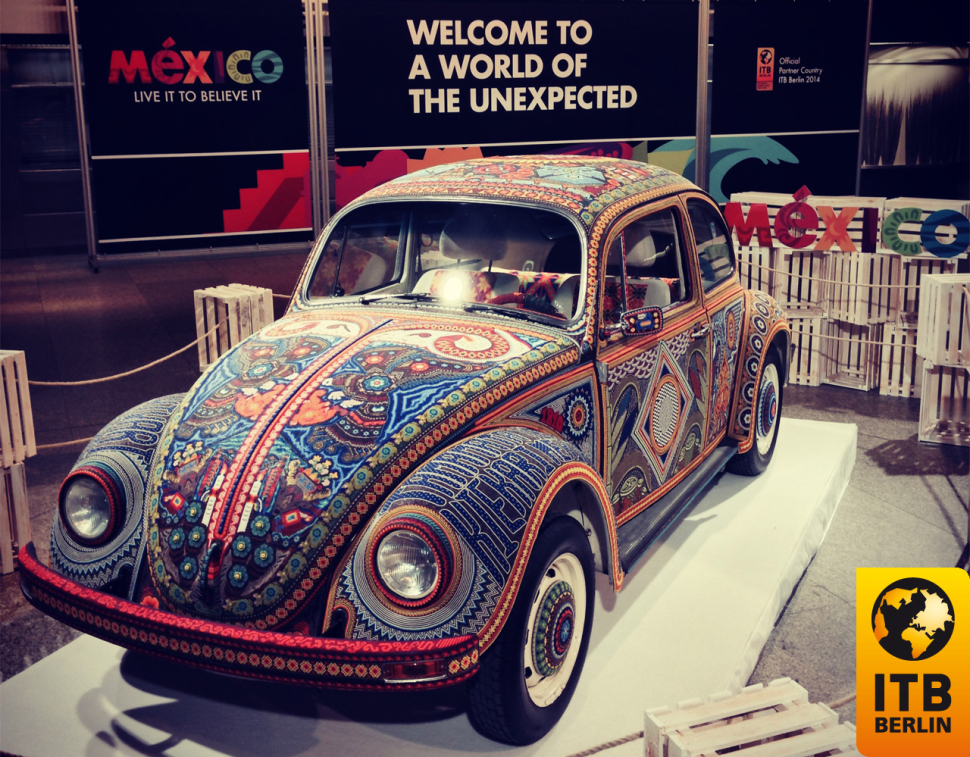 VW Käfer des Partnerlandes Mexiko