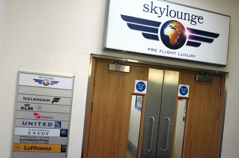 SkyLounge am Glasgow Airport