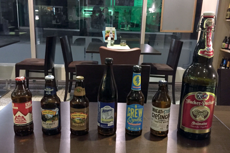 Das Bier-Lineup